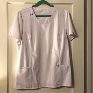 All White infinity Cherokee scrubs!